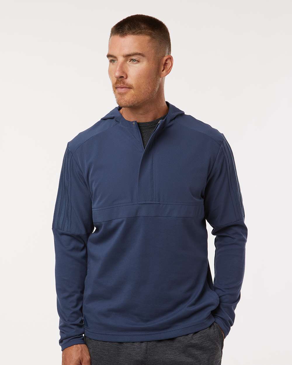 Men's Half-Zip Hooded Anorak