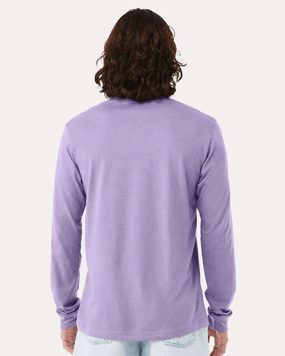 Heather CVC Long Sleeve Tee
