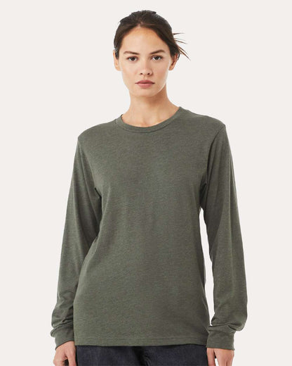 Heather CVC Long Sleeve Tee