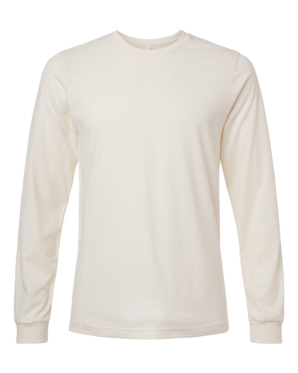 Bella Canvas Unisex CVC Jersey Long-Sleeve T-Shirt - Heather Natural - X-Large