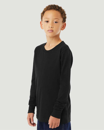 Youth Heather CVC Long Sleeve Tee