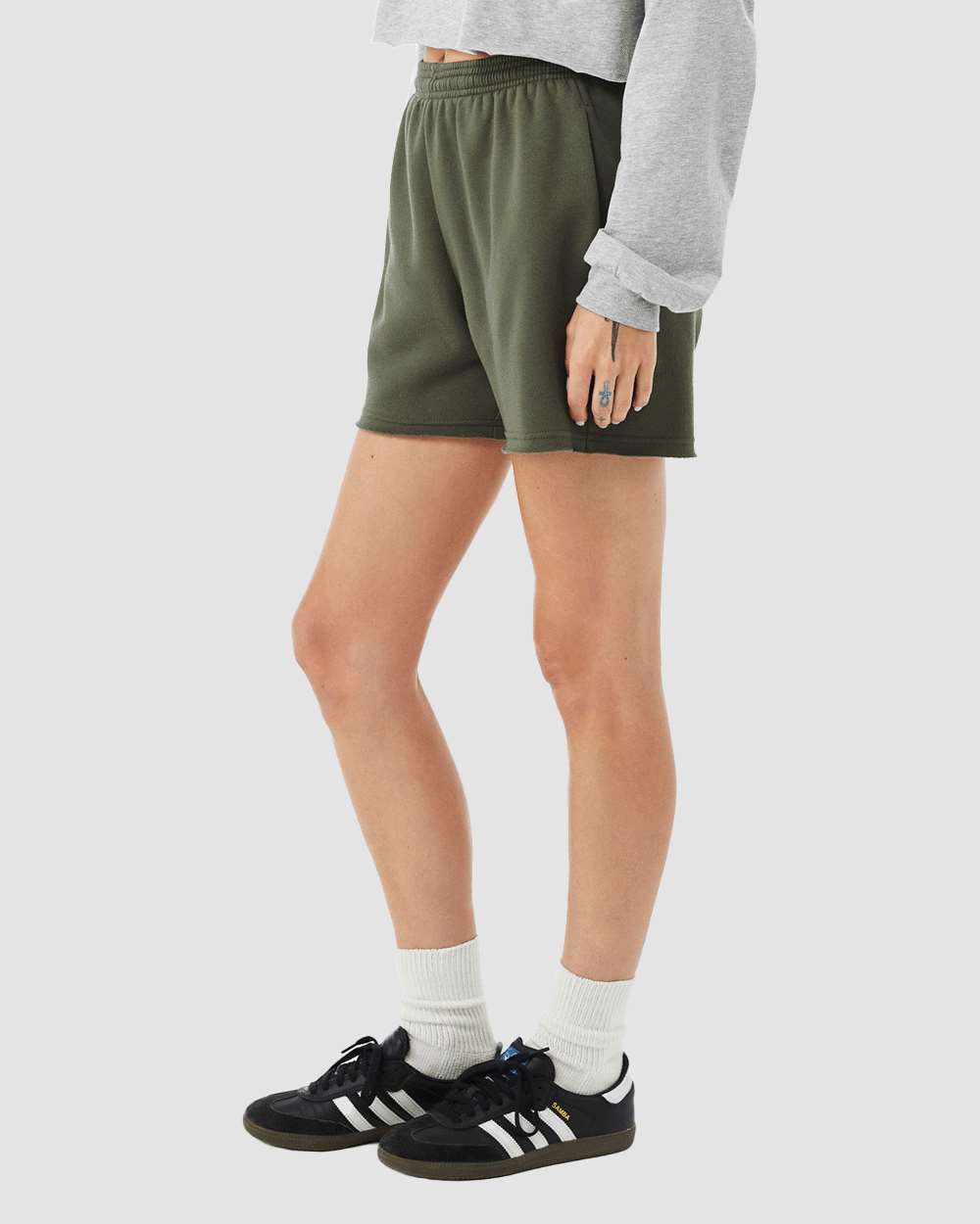 Women's Cutoff Fleece Shorts