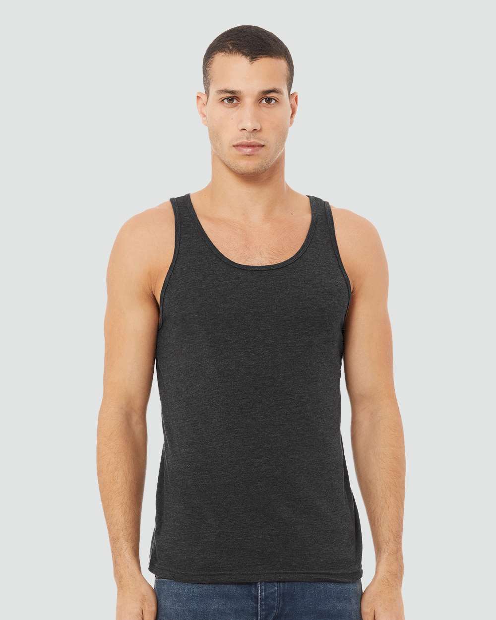Unisex Heather CVC Tank