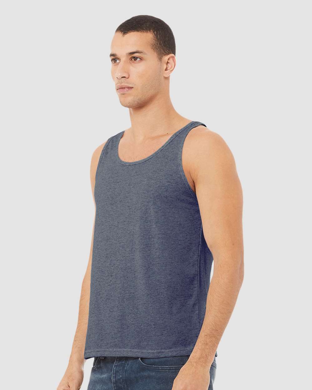 Unisex Heather CVC Tank