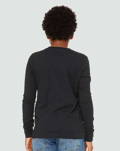 Youth Heather CVC Long Sleeve Tee