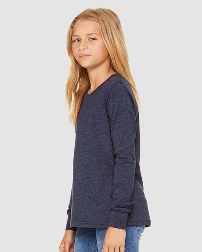 Youth Heather CVC Long Sleeve Tee