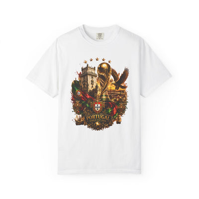 Portugal Football World Cup 2026 'Império de Glória' Epic Collage | Premium Graphic Tee