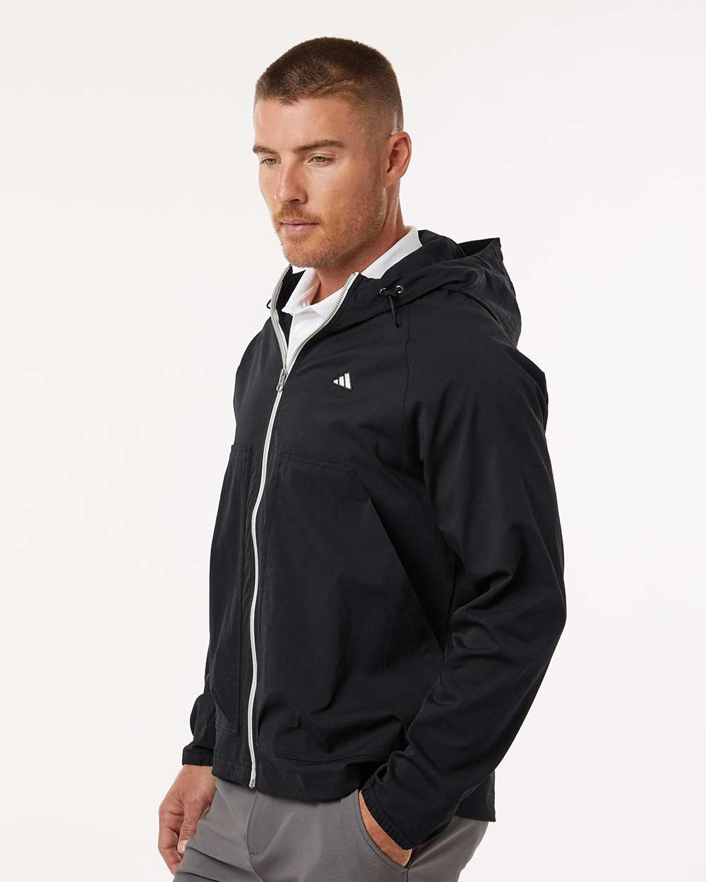 Men's Go-To Utility Durable Water-Repellant Full-Zip Jacket