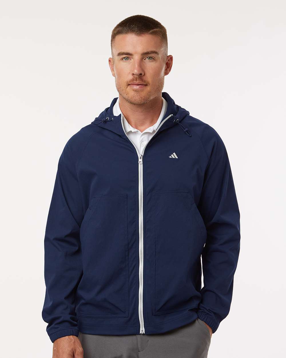 Men's Go-To Utility Durable Water-Repellant Full-Zip Jacket