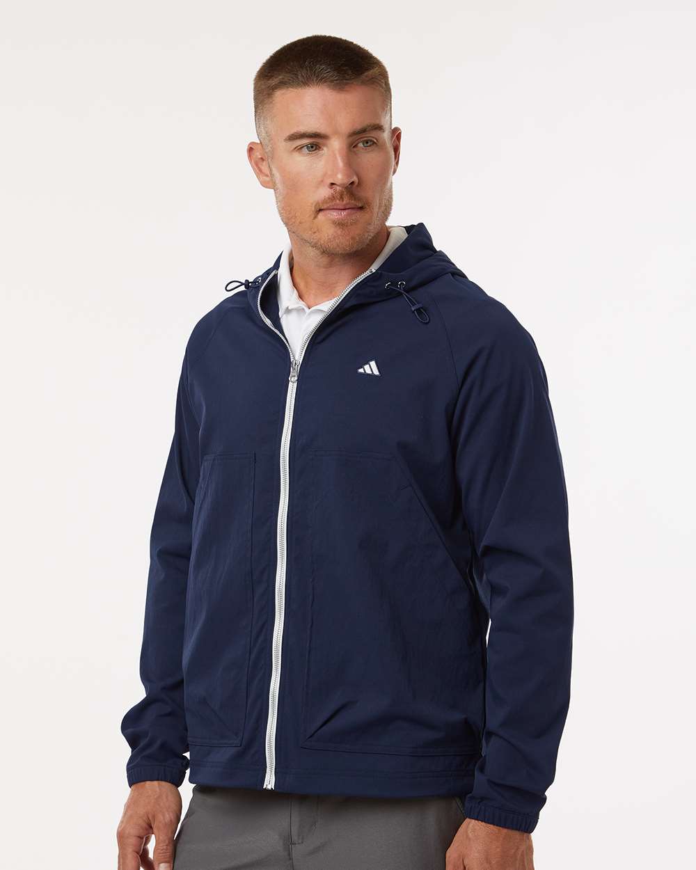Men's Go-To Utility Durable Water-Repellant Full-Zip Jacket