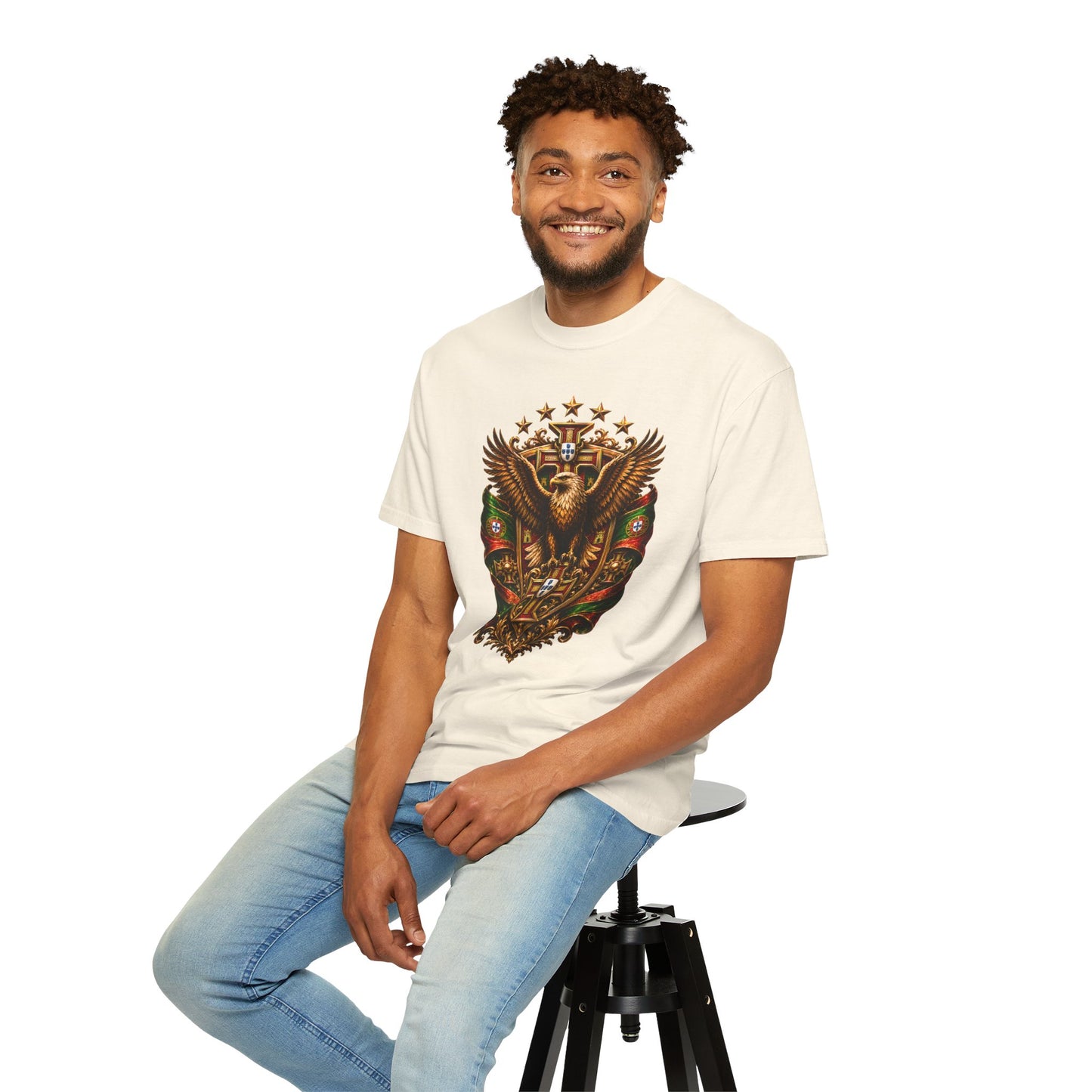 🇵🇹 Portugal Football World Cup 2026 'Cruz de Portugal' Imperial Shield | Premium Graphic Tee