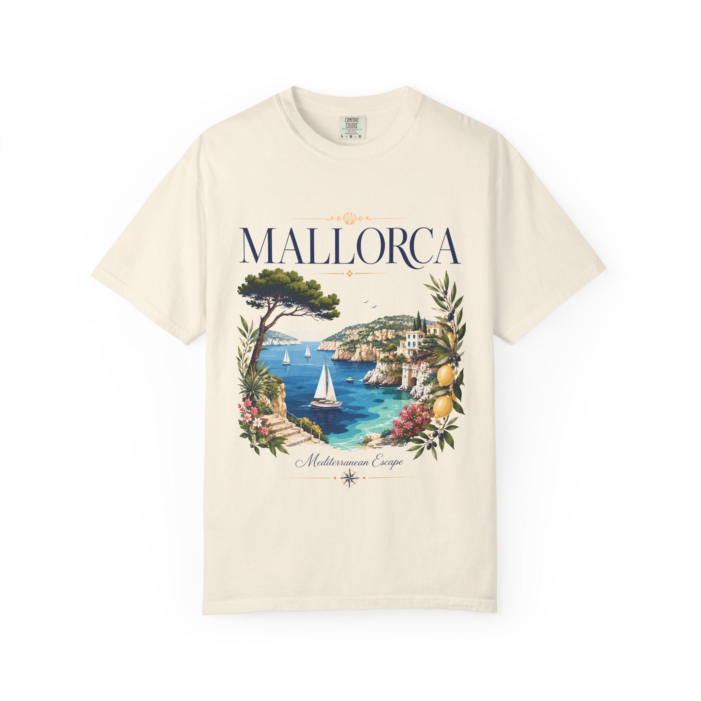 Mallorca Mediterranean Escape – Coastal Paradise | Premium Summer Tee