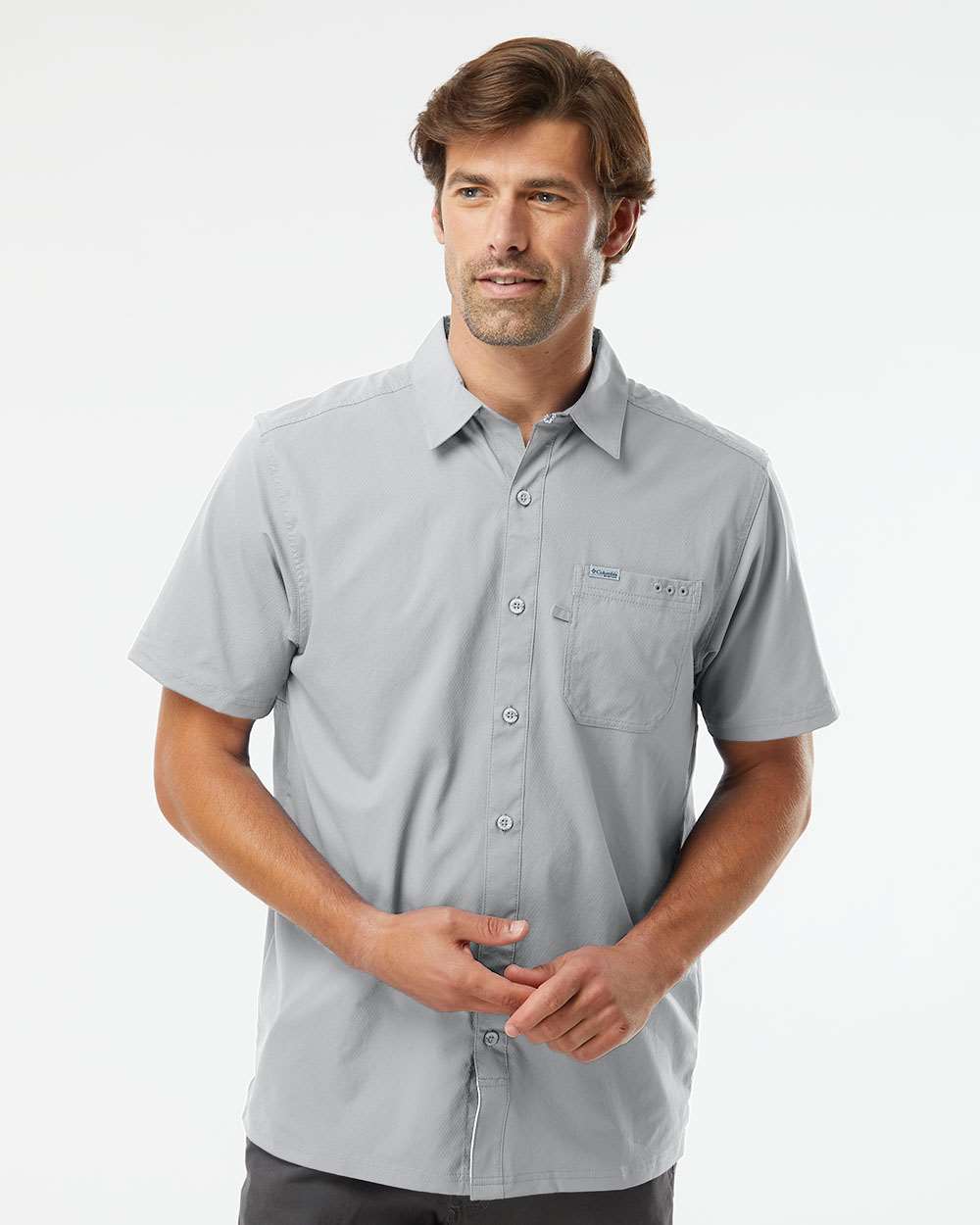 Men's PFG Slack TideÂ™ Camp Shirt