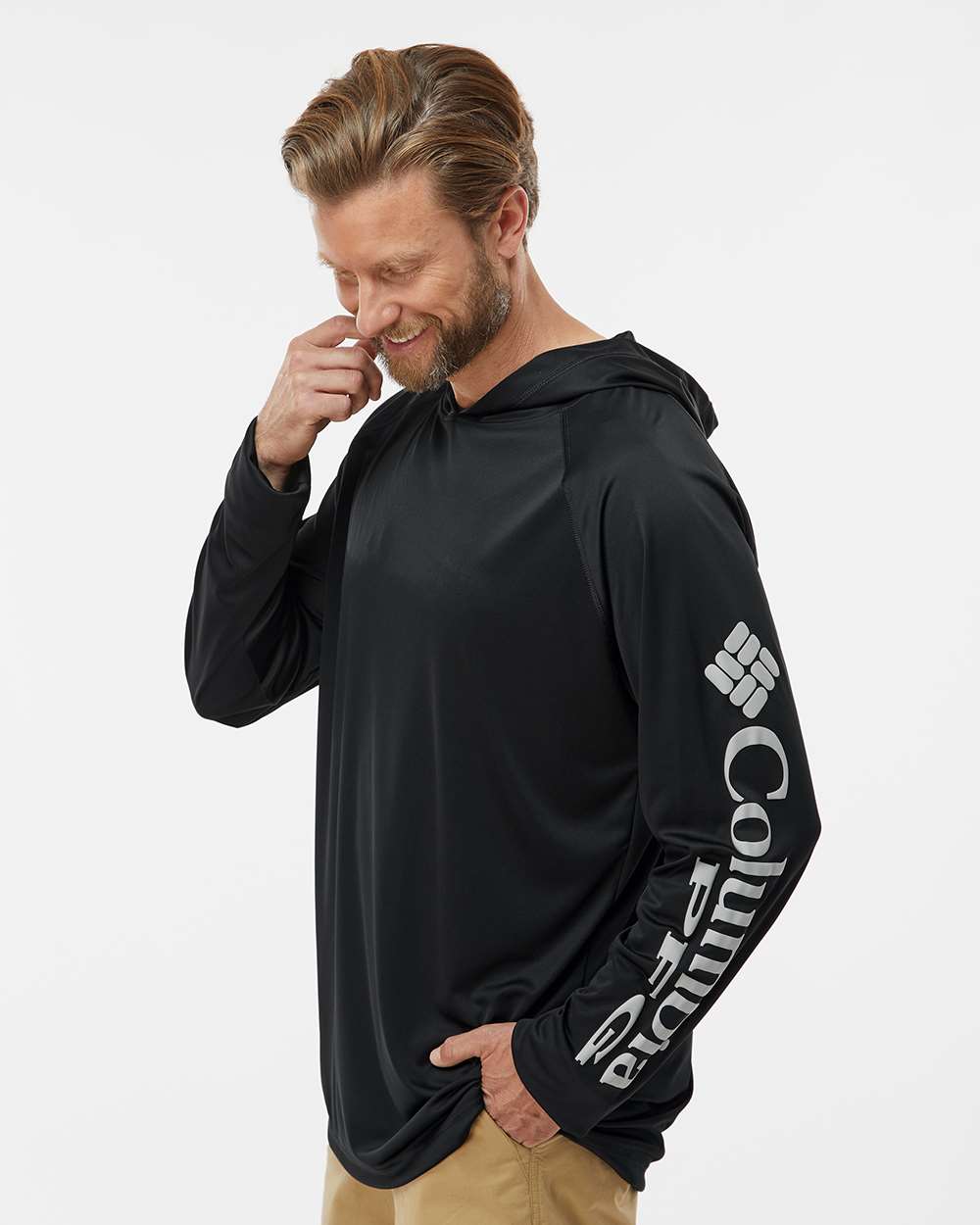 Men's PFG Terminal TackleÂ™ Hooded Long Sleeve T-Shirt