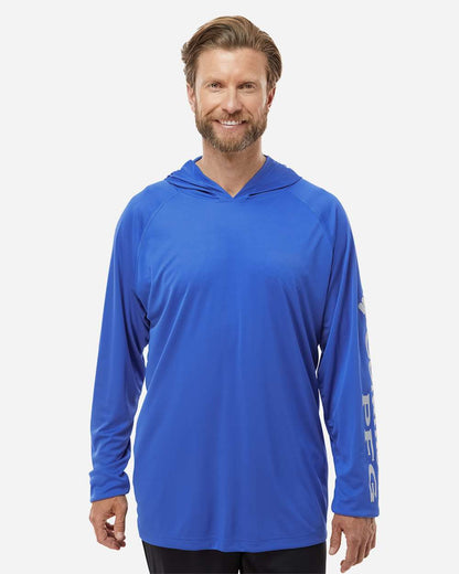 Men's PFG Terminal TackleÂ™ Hooded Long Sleeve T-Shirt