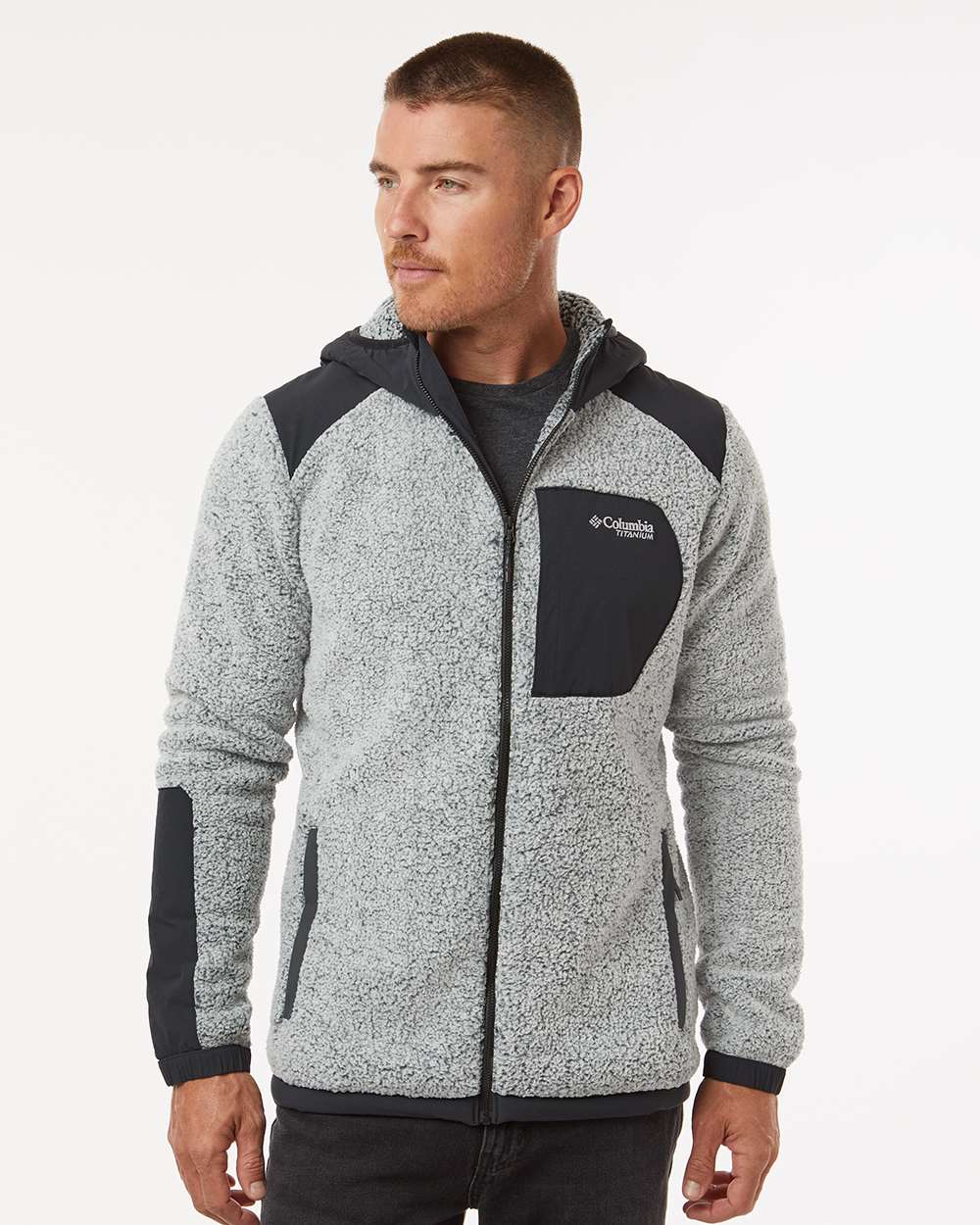 Men's Arctic CrestÂ™ Sherpa Full-Zip Jacket