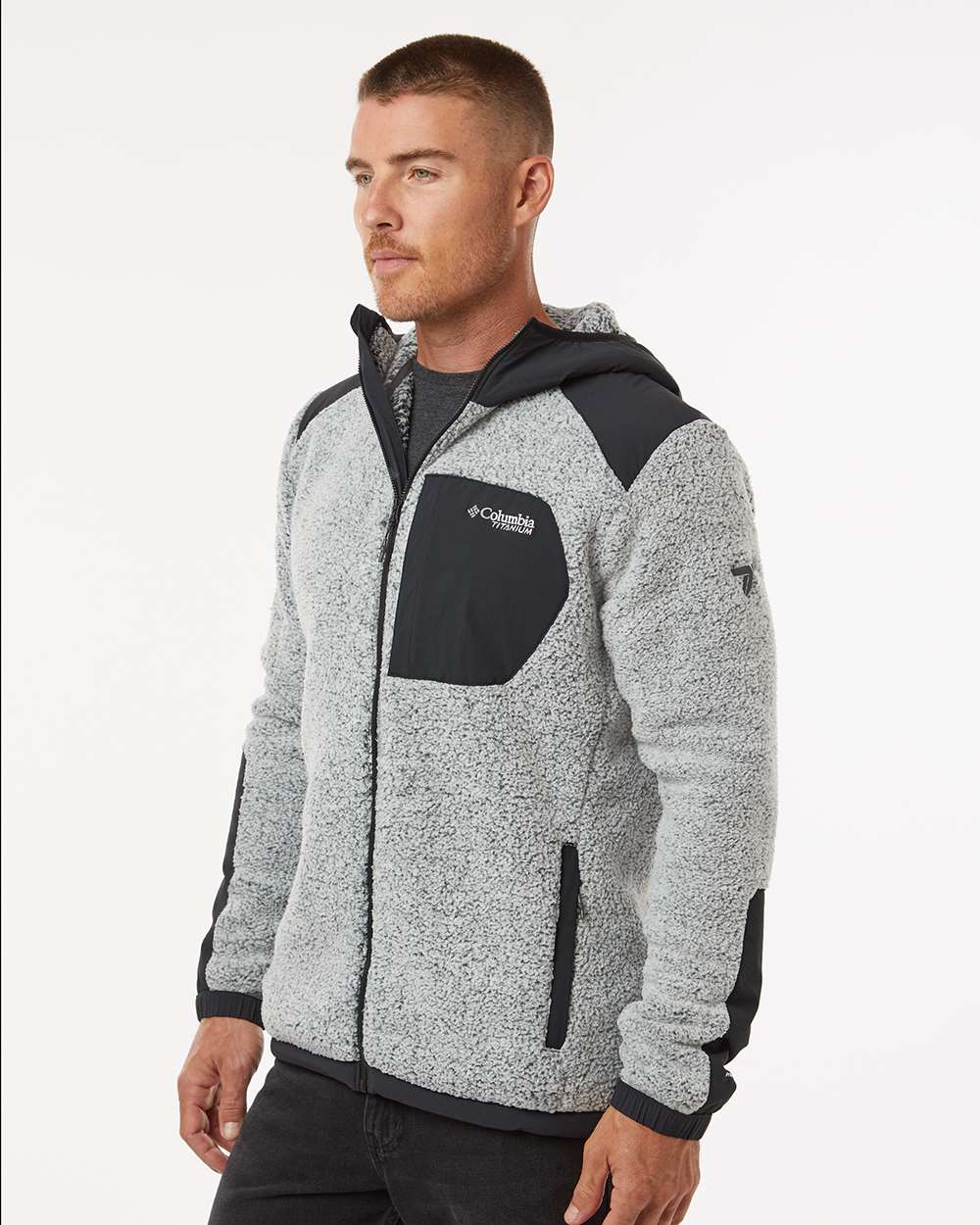 Men's Arctic CrestÂ™ Sherpa Full-Zip Jacket