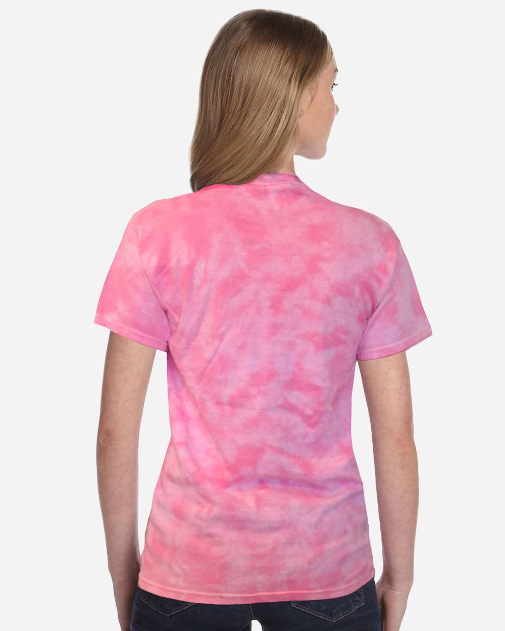 Unisex Shapes Tie-Dyed T-Shirt