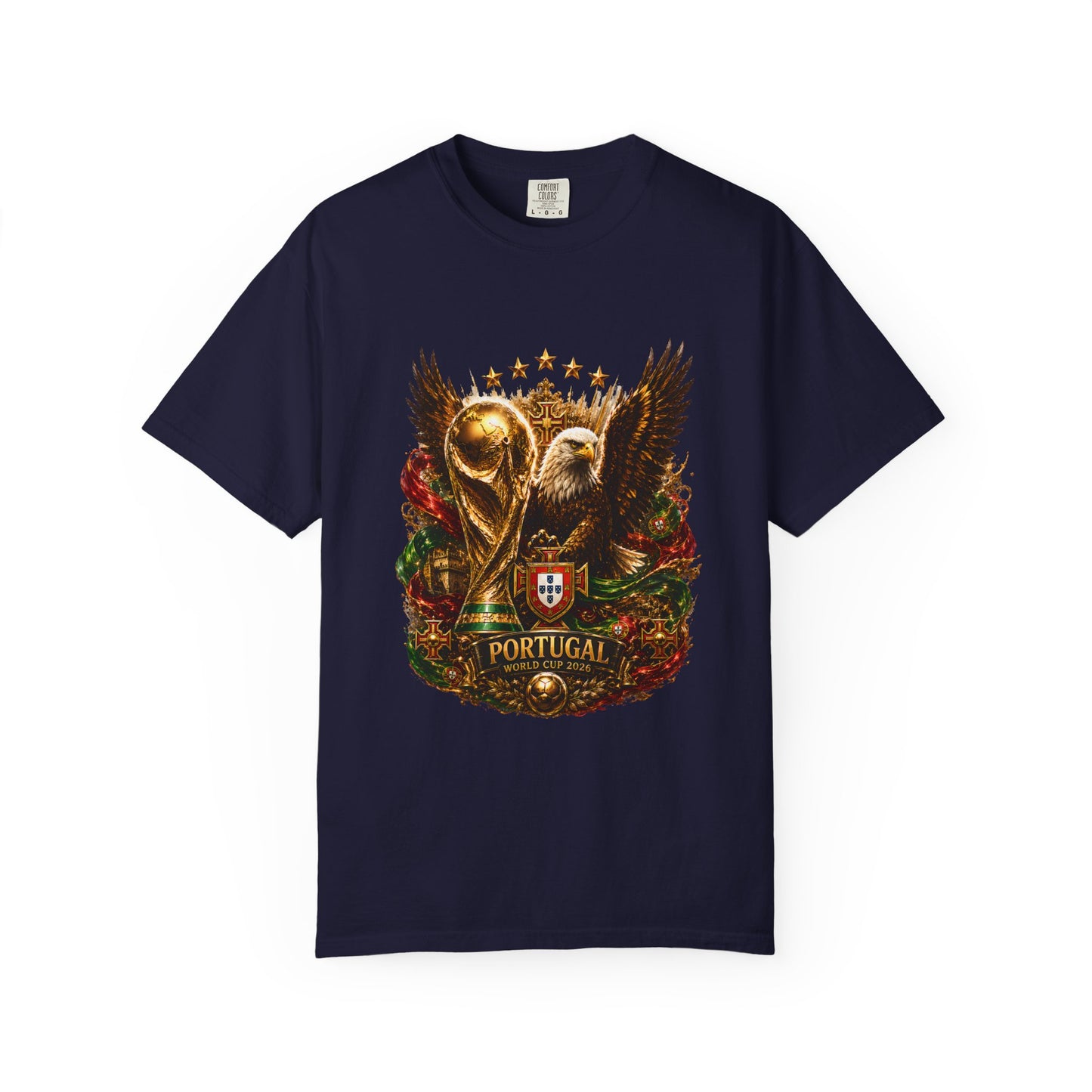 Portugal Football World Cup 2026 'Glória da Águia' Sovereign Crest | Premium Graphic Tee