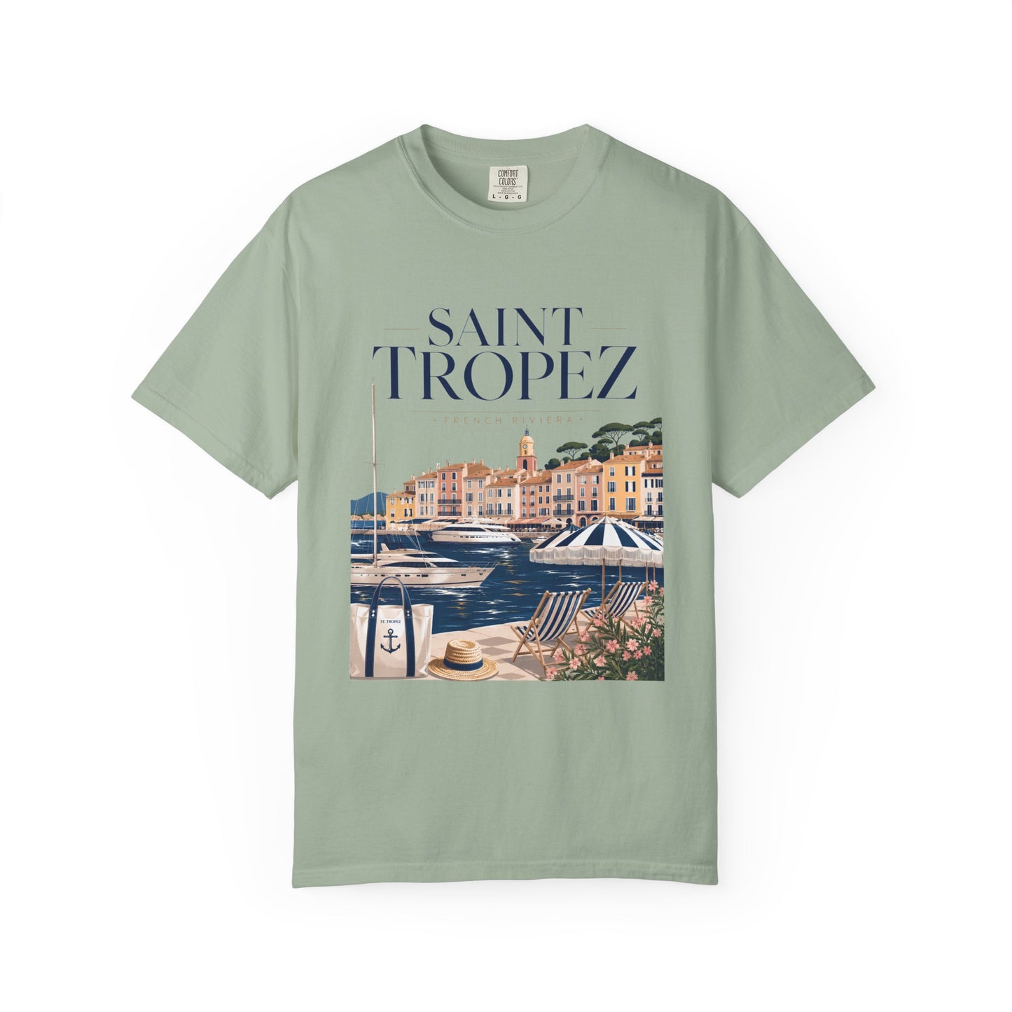 Saint Tropez – French Riviera | Premium Summer Tee