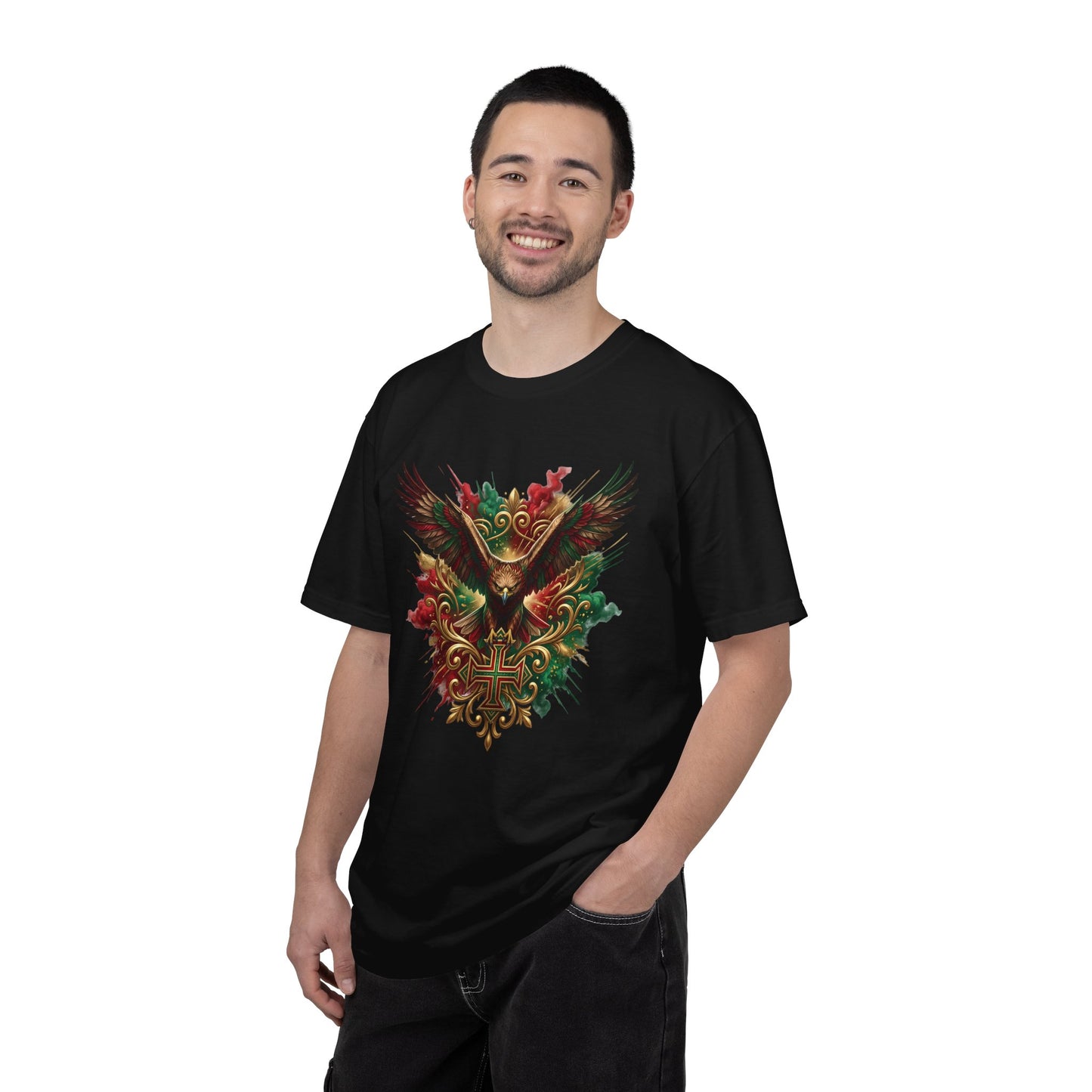 Portugal Football 'Espírito de Vitória' Sovereign Crest | Premium Graphic Tee