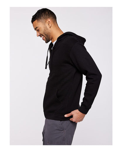 Unisex Full-Zip Fleece Hoodie Sweatshirt