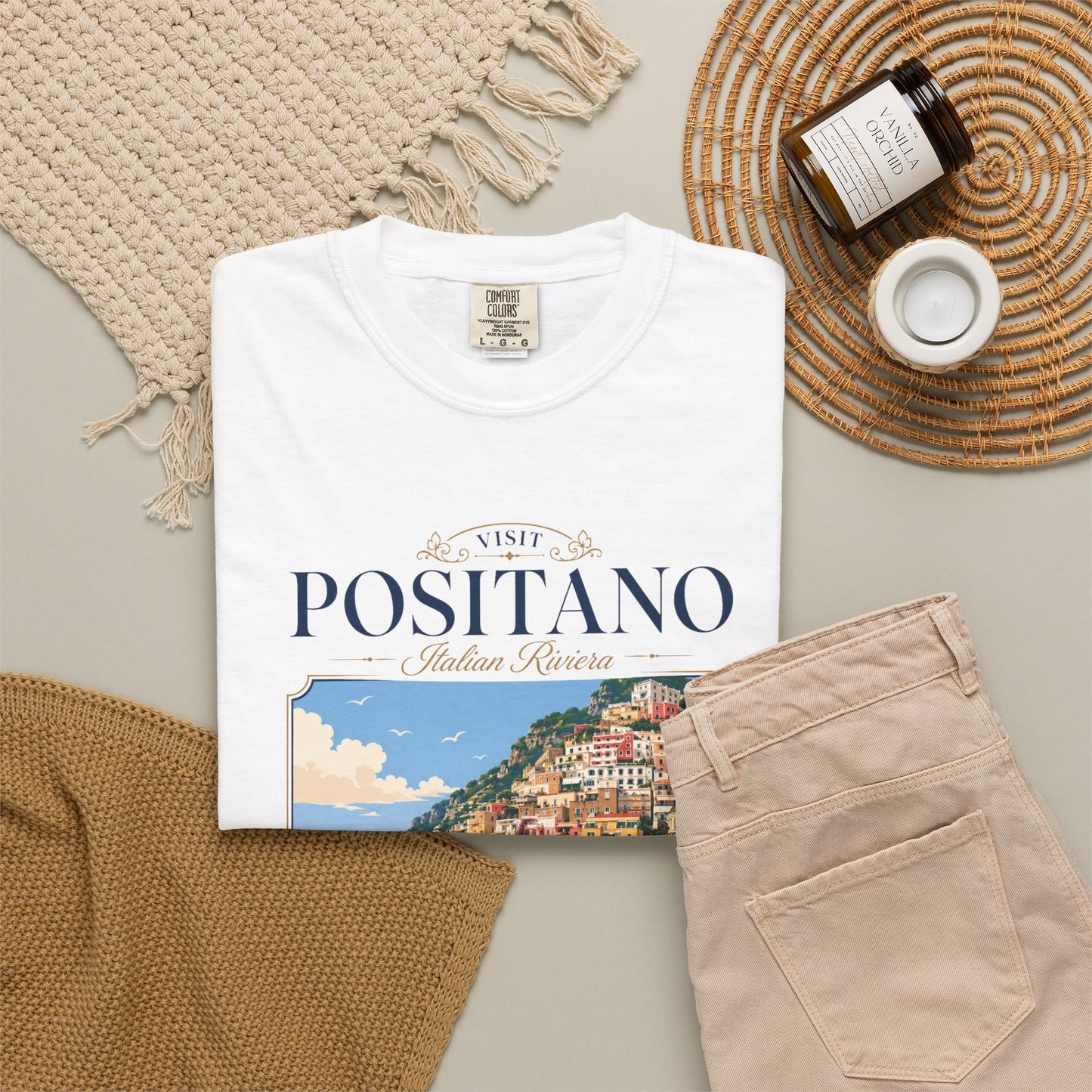 Visit Positano – Italian Riviera | Premium Summer Tee