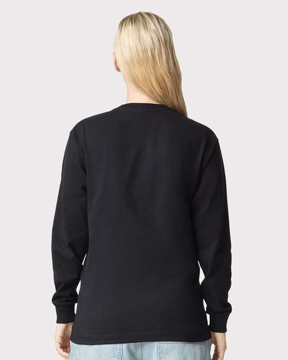 Unisex Super Heavyweight Long Sleeve Pocket Tee