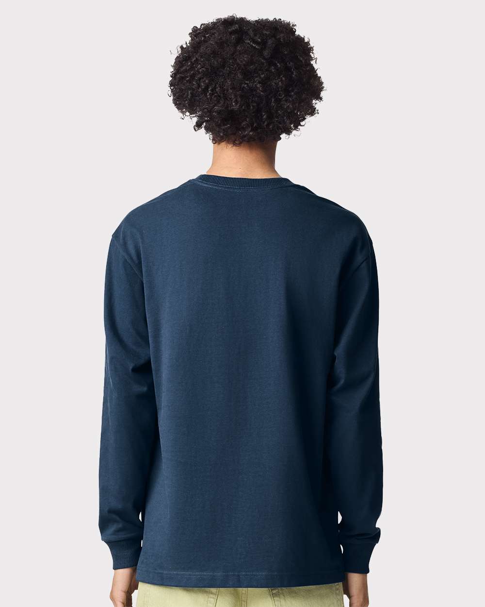 Unisex Super Heavyweight Long Sleeve Pocket Tee