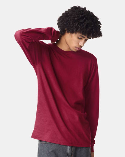 Unisex Fine Jersey Long Sleeve Tee