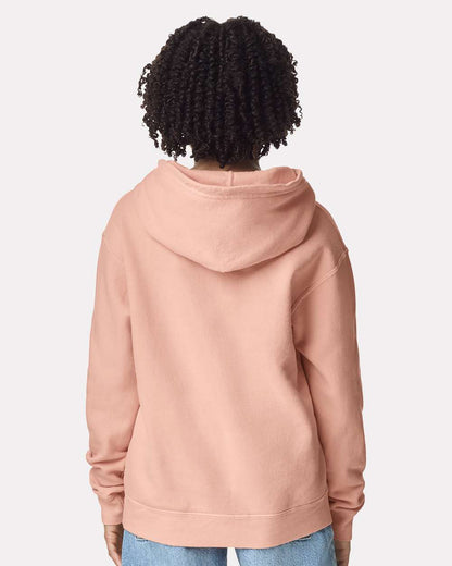 Youth Garment-Dyed Lightweight Fleece Hooded Sweatshirt