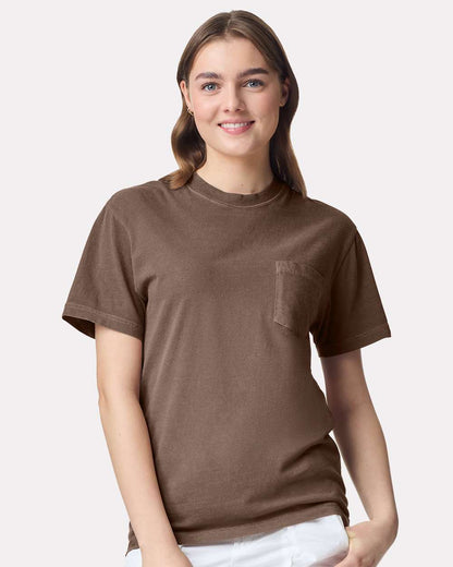 Unisex Garment-Dyed Heavyweight Pocket T-Shirt