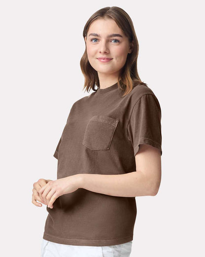 Unisex Garment-Dyed Heavyweight Pocket T-Shirt