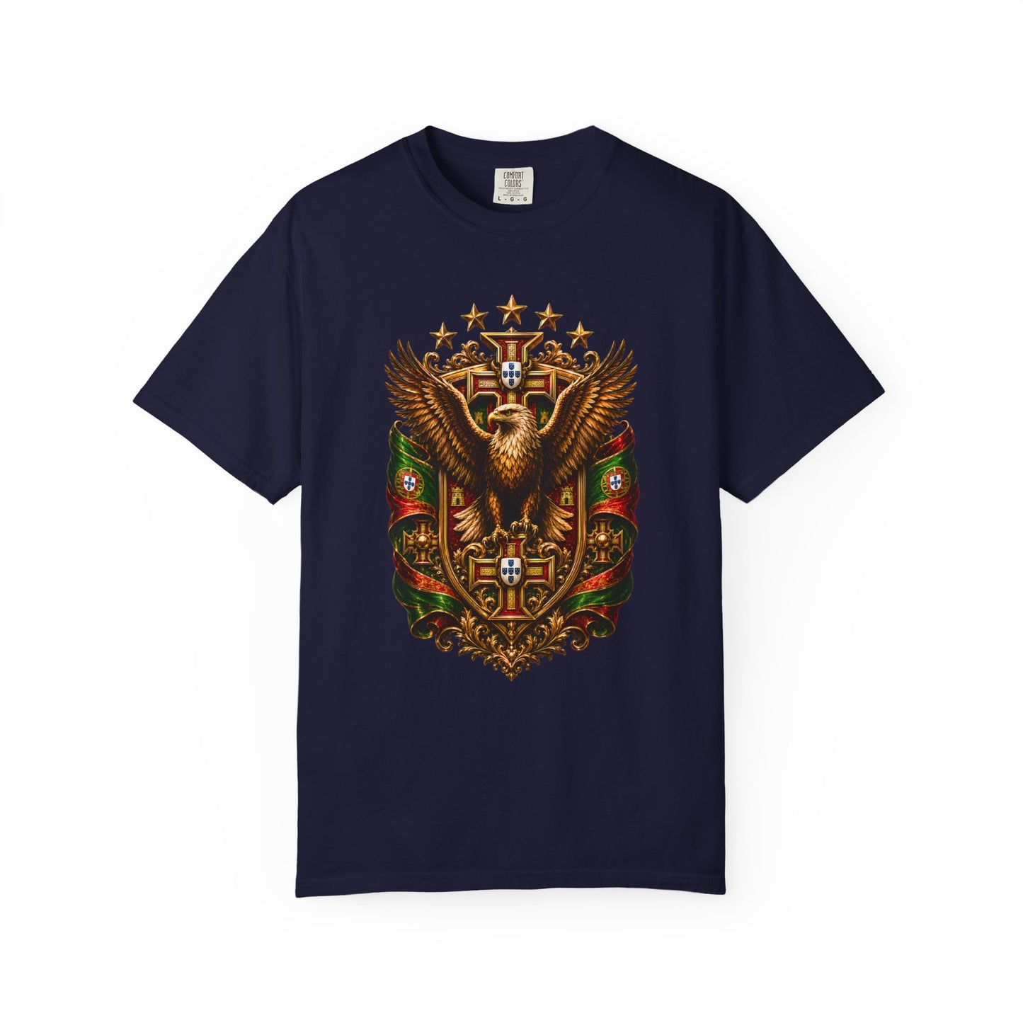 🇵🇹 Portugal Football World Cup 2026 'Cruz de Portugal' Imperial Shield | Premium Graphic Tee