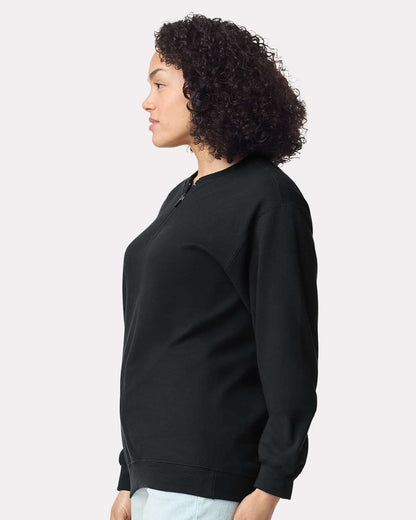 Unisex SoftstyleÂ® Midweight 1/4 Zip Sweatshirt