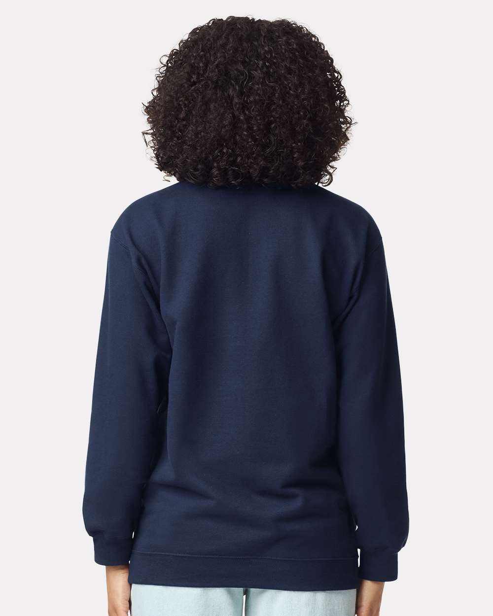 Unisex SoftstyleÂ® Midweight 1/4 Zip Sweatshirt