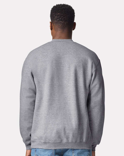 Unisex SoftstyleÂ® Midweight 1/4 Zip Sweatshirt