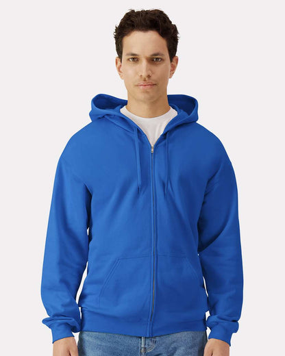 Unisex SoftstyleÂ® Full-Zip Hooded Sweatshirt