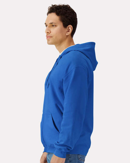 Unisex SoftstyleÂ® Full-Zip Hooded Sweatshirt