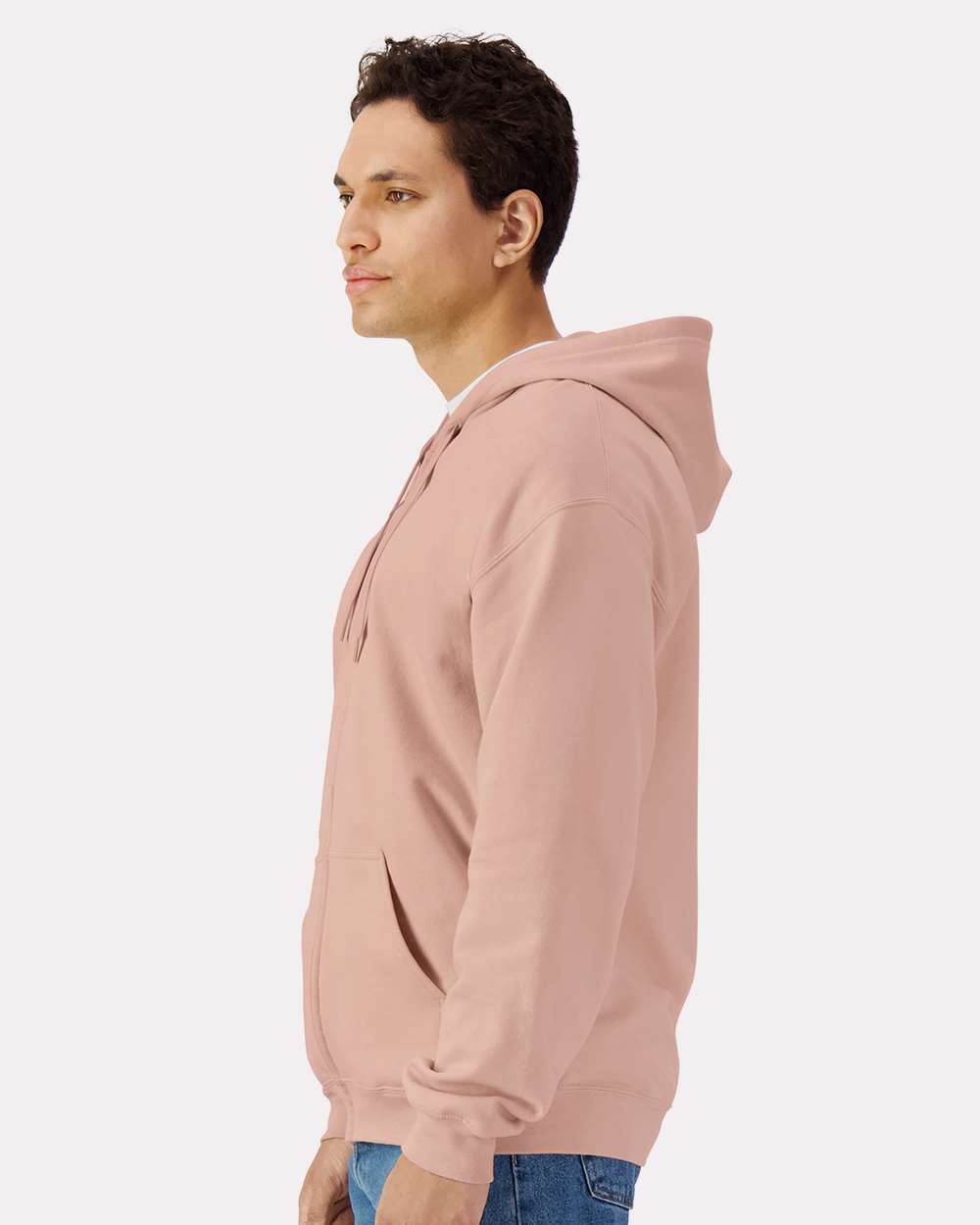 Unisex SoftstyleÂ® Full-Zip Hooded Sweatshirt