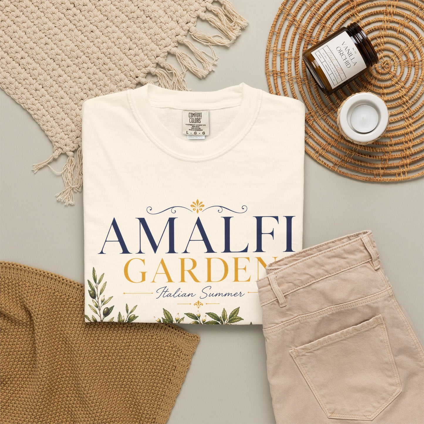 Amalfi Garden – Italian Summer | Premium Graphic Tee