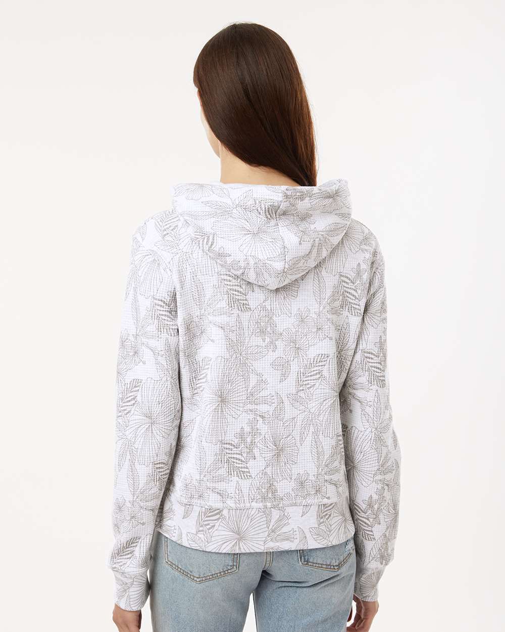 Women's Maddie Floral Print Hooded Sweatshirt