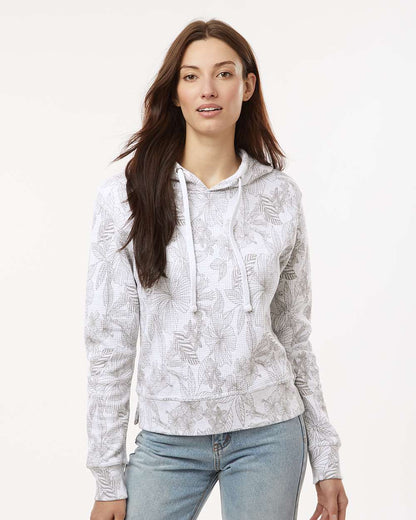 Women's Maddie Floral Print Hooded Sweatshirt