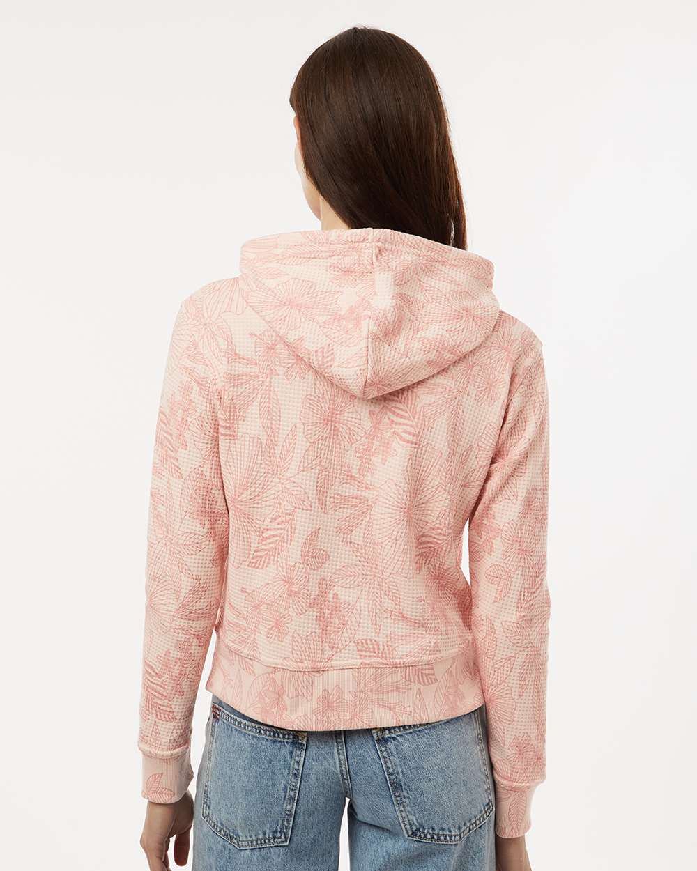 Women's Maddie Floral Print Hooded Sweatshirt