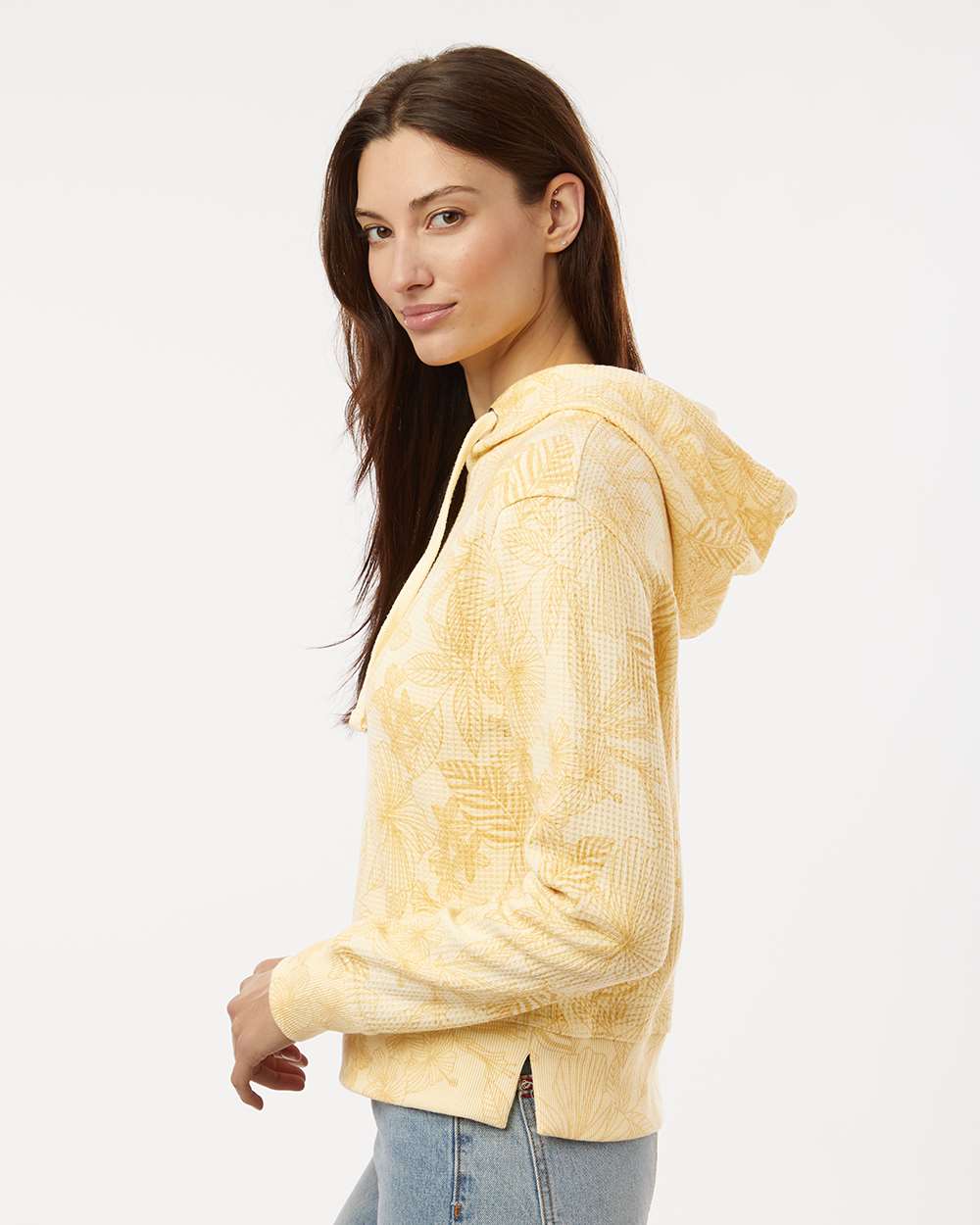 Women's Maddie Floral Print Hooded Sweatshirt