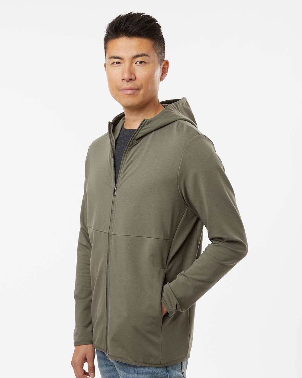 Unisex Perform Full-Zip Hooded Sweatshirt