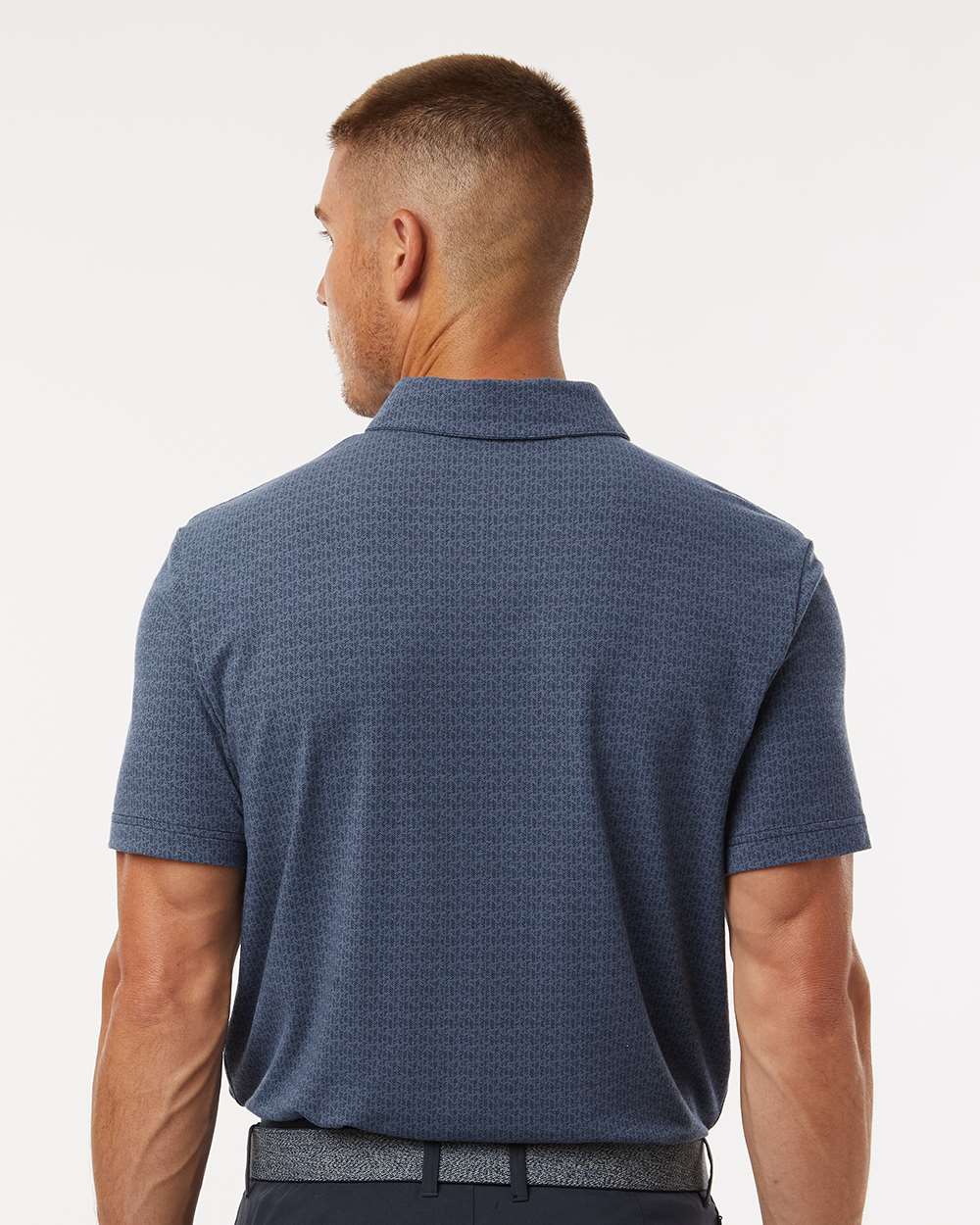 Men's Blended Printed Polo