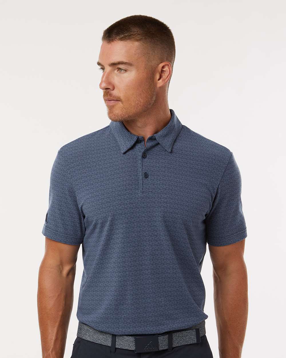 Men's Blended Printed Polo