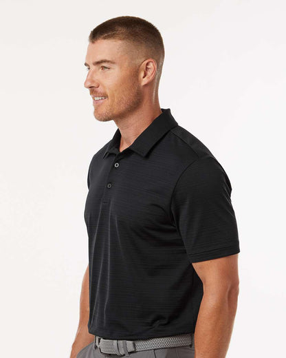 Men's Textured Stripe Polo