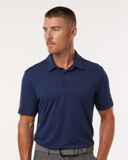 Men's Textured Stripe Polo
